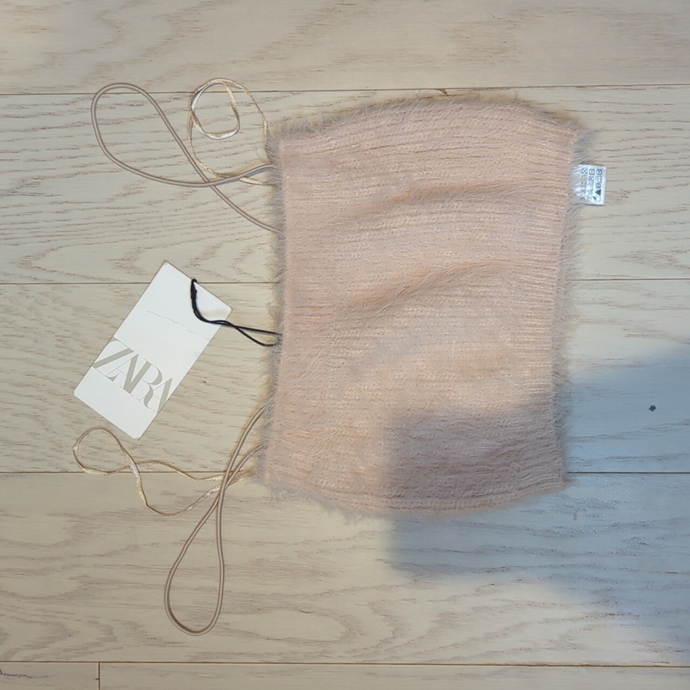 Zara crop top sweater